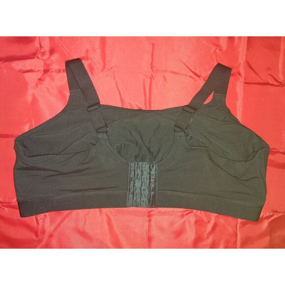 Elomi Downtime Wire-Free Bralette Size 44I Size 44J Plus Size Curvy EL301417BLK - Picture 3 of 7